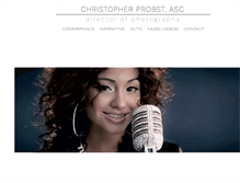 Tablet Screenshot of christopher-probst.com